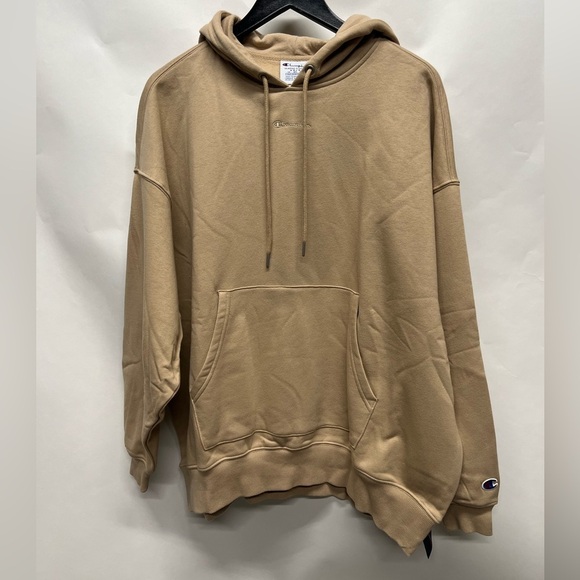 Champion Classic Fleece Mens Hooded Pullover Sweatshirt - Picture 1 of 5